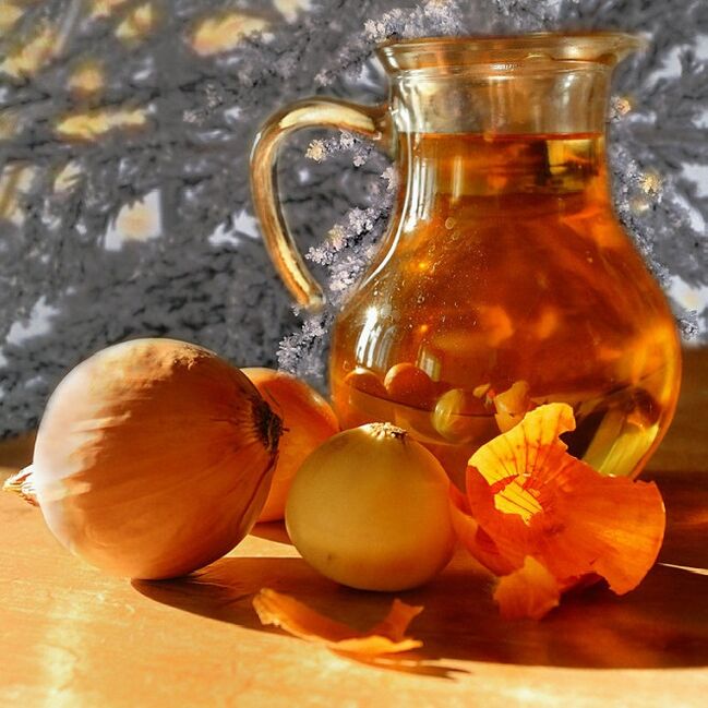 Cibuľová infúzia na zbavenie sa parazitov